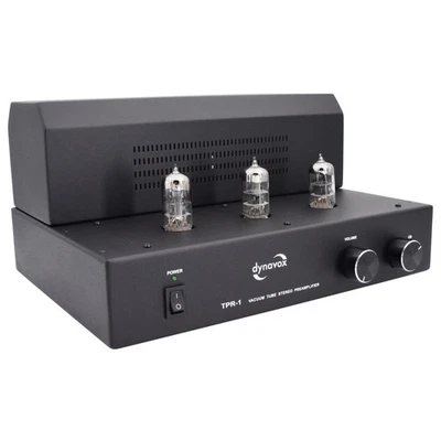 Dynavox Röhrenvorverstärker TPR-1 Drei 6N3 Röhren HiFi Röhrenvorstufe Preamp  - Bild 1 von 4