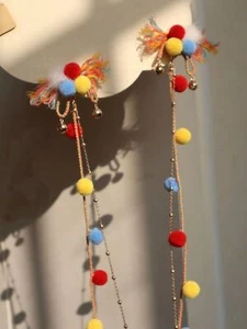 Hanfu Accessories Hairpin Hairpin Hairpin Fairy Colorful Hairpin Hairpin Hairpin - Picture 1 of 8