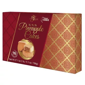 Torte all'ananas Isabelle 16 ct 27,1 oz autentica pasticceria taiwanese - Foto 1 di 3