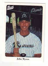 1996 Best New Haven Ravens John Myrow #18 - Colorado Rockies