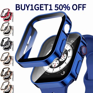 For Apple Watch Series 8 7 6 5 4 SE 40/44/45mm Full Cover Case Screen Protector