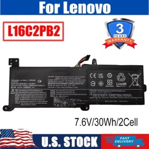 ✅L16C2PB2 Battery For Lenovo Ideapad 320-15ABR 320-15AST 330 520-15IKB S145-15 - Picture 1 of 13