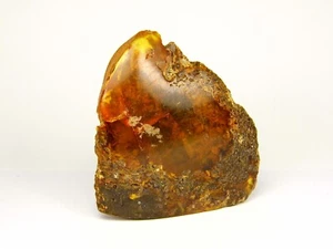 Pietra Ambra Baltica 30 grammi Marrone Nero Verde Pietra Preziosa Naturale Lucida 1044 - Foto 1 di 11
