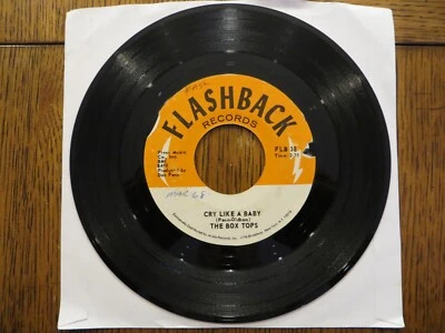 Box Tops - Cry Like a Baby - 1977 - Flashback Records FLB 38 7" Single VG+ - Image 1 of 2
