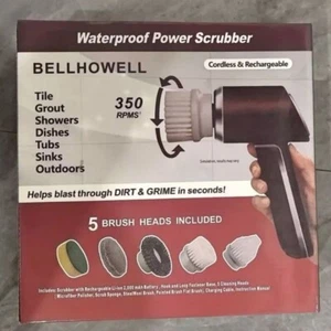 Handheld Cordless Rechargeable Spinning Power Scrubber -Horsepower As Seen on TV - Picture 1 of 4