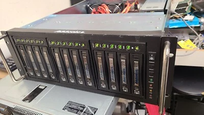 SR380SHPM ADDONICS TECH  12xSATA DRIVES ENCL 3.5" in - Image 1 of 4