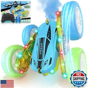 RC Stunt Car for 6-12 Kids, 4WD Off-Road Remote Control Car with Light and Sp - Picture 1 of 5