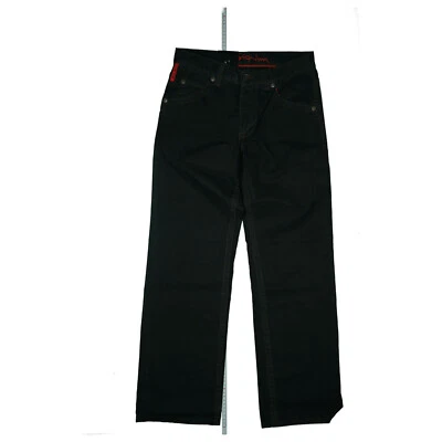 Signum Dalton Vaqueros Hombre Ocio Pantalón Regular Fit Talla 48 W31 L30 Negro - Imagen 1 de 4