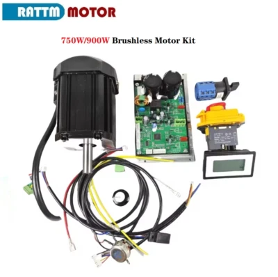 RATTMMOTOR 750W/900W Lathe Brushless Motor Drehmaschine Bürstenloser Motor Für CD/WM-210V