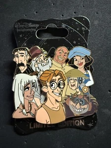 Disney WDI Atlantis Cluster Pin LE 250 - Imagen 1 de 3