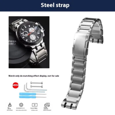 Correa de reloj ligera de aleación de titanio para Tissot T-sport MotoGP T115417 T115427 Foto 1 de 4