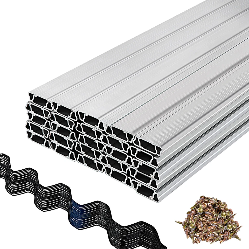 Canal de cable VEVOR Wiggle canal de bloqueo de cable de resorte 50/40/30/20/10 piezas 6,56 pies Foto 1 de 2