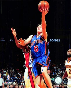 Danilo Gallinari autographed 8x10 photo New York Knicks Lay Up AW COA - Picture 1 of 3