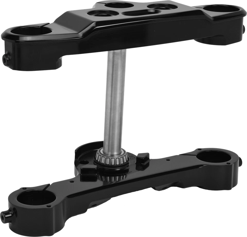 Hawg Halters Raked Triple Trees 49mm Black 49FBAR4 - Image 1 of 1