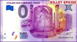 ATELIER DES LUMIERES, PARIS / BILLET 0 € / NULL EURO-SCHEIN / UELN 2020-3 - Picture 1 of 1