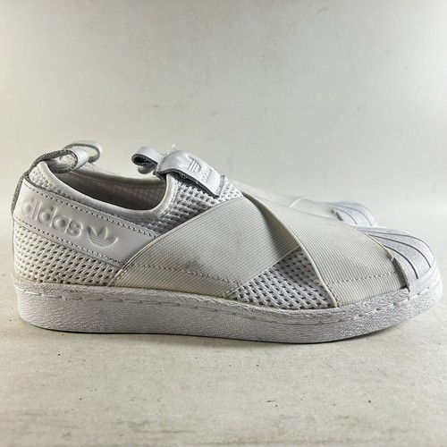 Adidas Superstar Slip On Scarpe Donna Sneakers Bianco Taglia 6 BY2885
