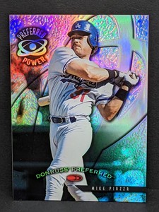 1998 Donruss Preferred RARE PRIZED Refractor Mike Piazza /55 Collections OFFER