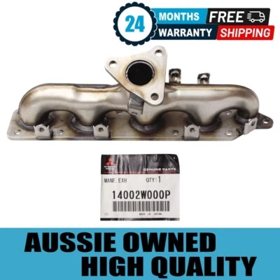 Colector de escape original para Mitsubishi Outlander 4N14 2,2 L Foto 1 de 4