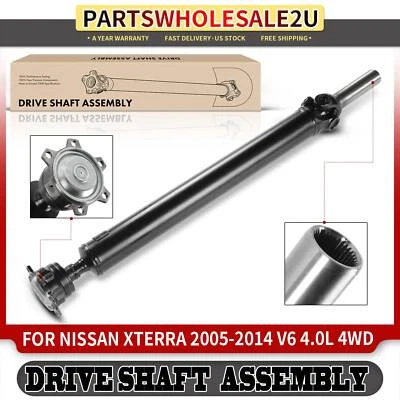 Rear Driveshaft Prop Shaft for Nissan Xterra 2005-2014 V6 4.0L 4WD 37300ZL72A - Image 1 of 4