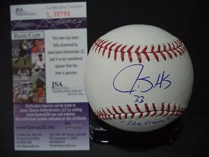 JAMES SHIELDS KC ROYALS "BIG GAME" SIGNED AUTOGRAPH ML BASEBALL JSA COA #L38796 - Picture 1 of 5