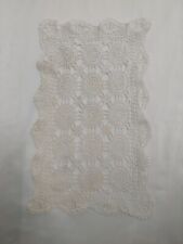   DOILEY Off-White CROCHETED FLORAL  45cm X 25CM 52