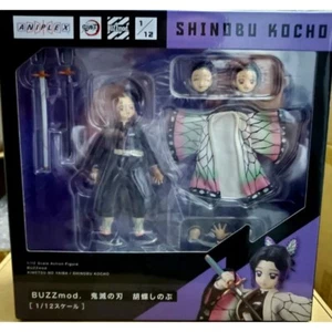 Original BANDAI Aniplex Demon Slayer BUZZmod Kochou Shinobu Figura Modelo Juguetes - Imagen 1 de 4