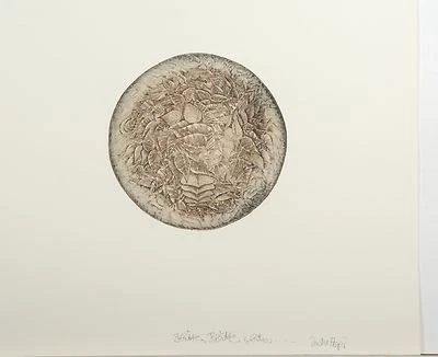 Dieter Pieper, Farbradierung/ Worpswede / 1948-2001/ Maler Radierer - Bild 1 von 3