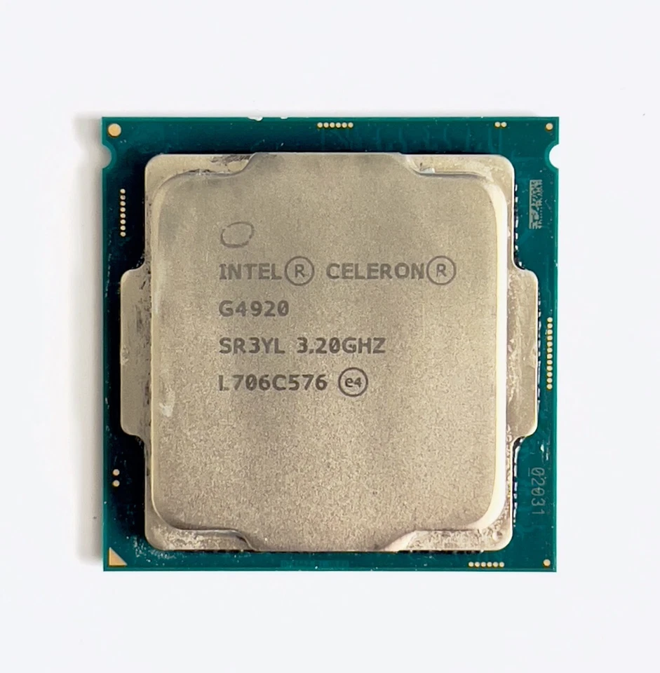 Intel Celeron G Series G4920 2-Core 3.20GHz 2MB Cache FCLGA1151 SR3YL Processor - Image 1 of 1