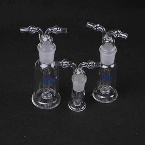 100ml/150ml/250ml/500ml Borosilicate Glass Monteggia Gas Washing Bottle Lab - Picture 1 of 16