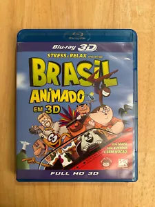 Brasil Animado (3-D Blu-ray), ENGLISH subtitles, UNIQUE, Region Free, OOP, LAST! - Picture 1 of 5
