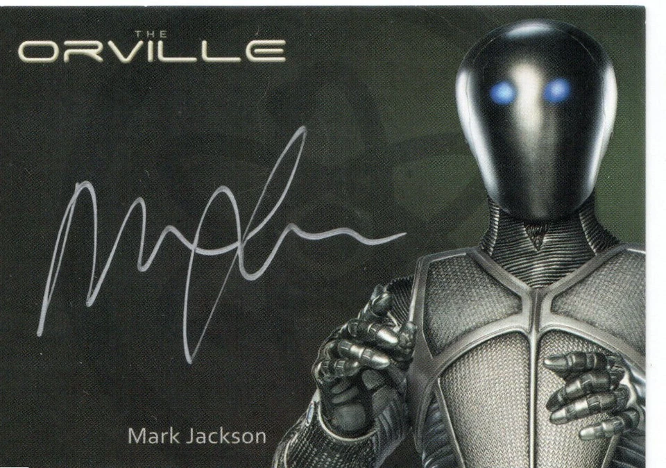Orville Archives 2020 Auto Autograph Card AS4 Mark Jackson as Isaac - Image 1 of 1