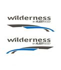 Wilderness by Fleetwood RV TRAILER DECAL Sticker Emblem Swoosh Graphic Set Kit