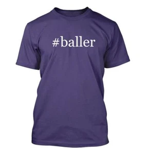 #baller - Men's Funny Hashtag T-Shirt NEW RARE - Picture 1 of 12