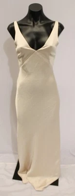 Maxi vestido para mujer Bec + Bridge Austen cuello en V sin mangas LB3 arena EE. UU.:2 AUS:6 Foto 1 de 4