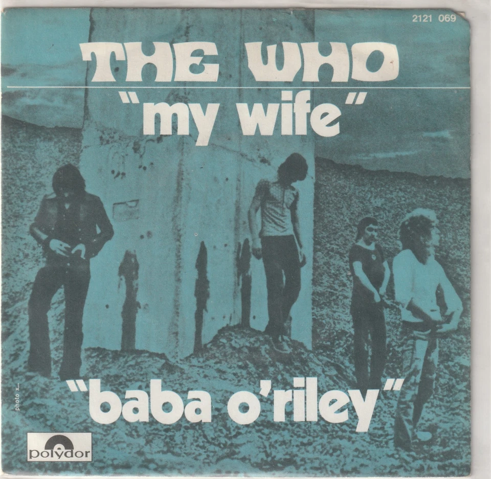 45 tours " The WHO " " My Wife " + 1 - Photo 1/2