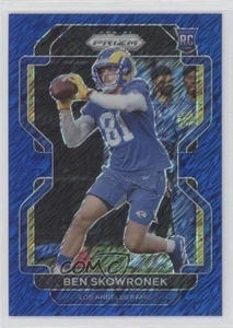 Panini Prizm Rookie 2021 Blue Shimmer Prizm/25 Ben Skowronek #413 Rookie RC - Imagen 1 de 3