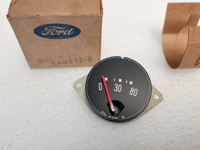 Nuevo de Lote Original 1949 1950 Ford Car 1951 Station Wagon tablero manómetro de presión de aceite 8A-9273-B Foto 1 de 4
