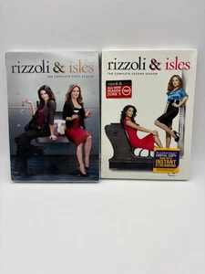 Rizzoli & Isles - Complete TV Seasons 1 and 2 DVD Box Sets - Factory Sealed - Picture 1 of 3