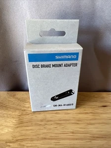 Shimano Adapter For Flat Mount Calliper To Road Flat Frame Mount Rear -160 mm - Picture 1 of 3