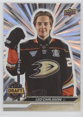 2023-24 Extended Series 1st Round Rookies Outburst Leo Carlsson #736 Rookie RC - Image 1 of 2