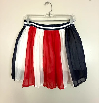 Disney Girls Skort Skirt XL 14/16 Red White Blue Tutu Skirt Princess Patriotic U - Image 1 of 4