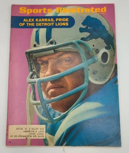 Z4 1970 Alex Karras Löwen 12. Oktober Sport Illustrierte Detroit - Bild 1 von 5