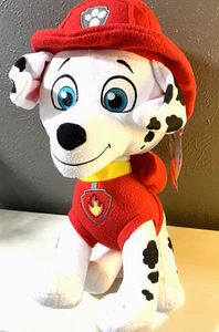 Peluche Paw Patrol Marshall 16" peluche Nickelodeon cappello rosso dalmata 2019 - Foto 1 di 7