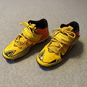 Nike Boys Cleats 5.5 Youth Mike Trout Performance 27 Baseball Fast Flex - Picture 1 of 9