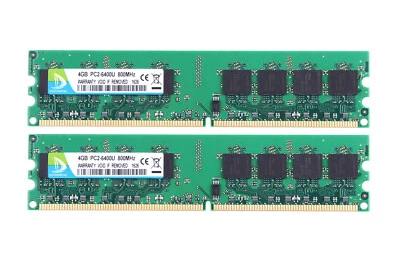 8GB 2X 4GB Duomeiqi 2Rx4 PC2-6400 DDR2 800Mhz 240Pin RAM Desktop Memory Only AMD - Image 1 of 4