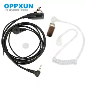 Covert Air Acoustic Earpiece Mic Headset Microphone for Uniden TR620 GMR1636 - Picture 1 of 6