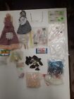 Large Lot of  Doll Making Supplies. Heads, joints, hair, Bodies, noses, Glasses