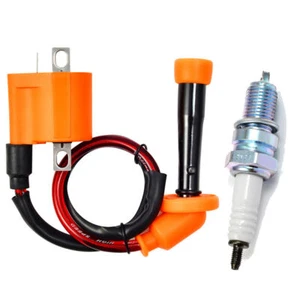 Ignition Coil Spark Plug for Suzuki LTZ400 LT-Z 400 Quadsport 33410-09F00 03-13 - Picture 1 of 18