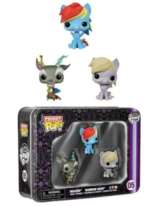 My Little Pony - Whooves, Celestia & Twilight Pocket Pop! 3-Pack Tin - Picture 1 of 1