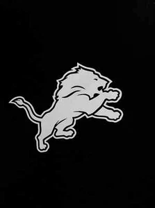 2X Calcomanía de vinilo con logotipo de equipo de fútbol americano NFL de Detroit Lions 5" NFL - Imagen 1 de 3